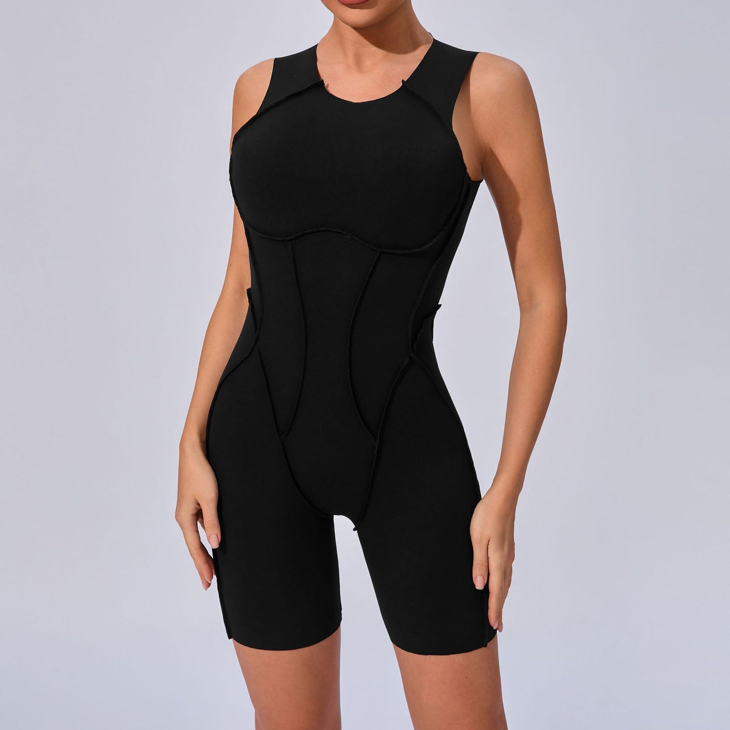 Fashion Jumpsuit Women's Running Sports Workout Clothes