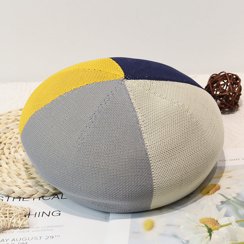 Fashion Versatile Contrast Fashion Breathable Hat