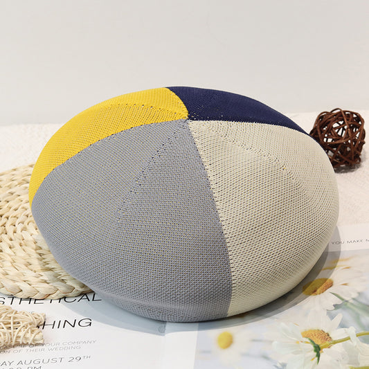 Fashion Versatile Contrast Fashion Breathable Hat