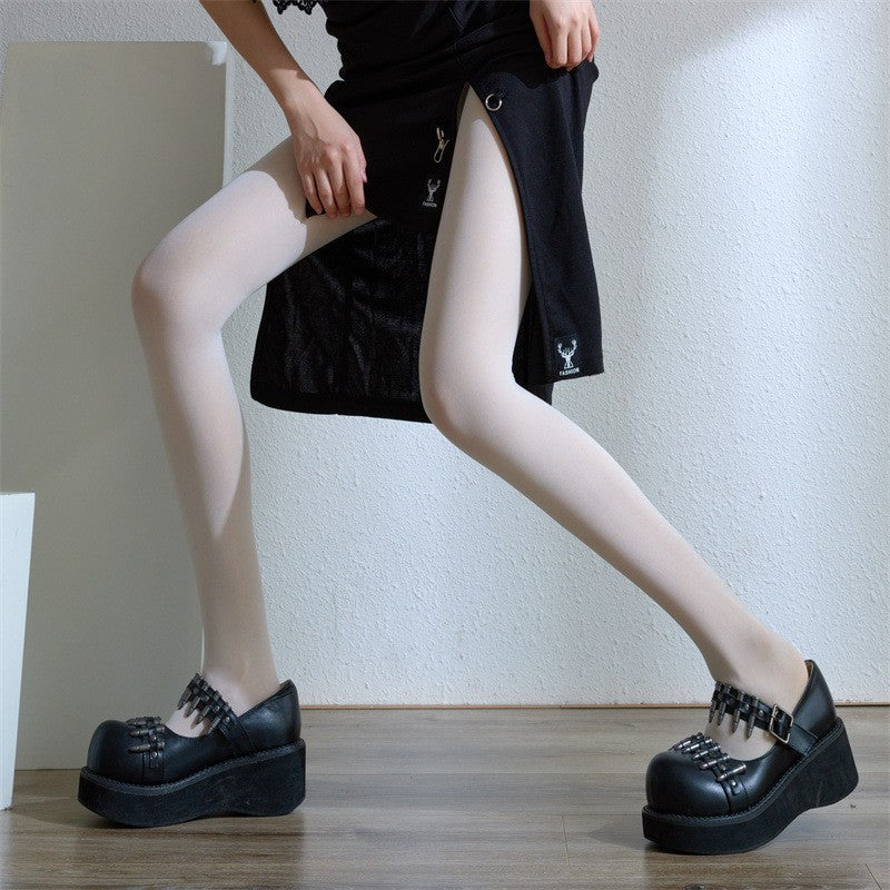 Matte Silk Stockings Colorful Medium-thick Tights