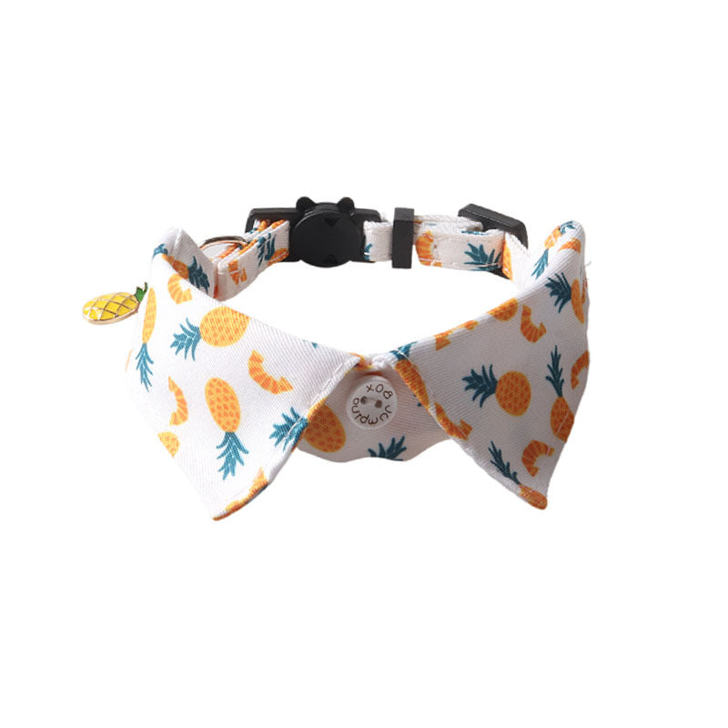 Fruit Blossom Series Bow Tie Cat Collar