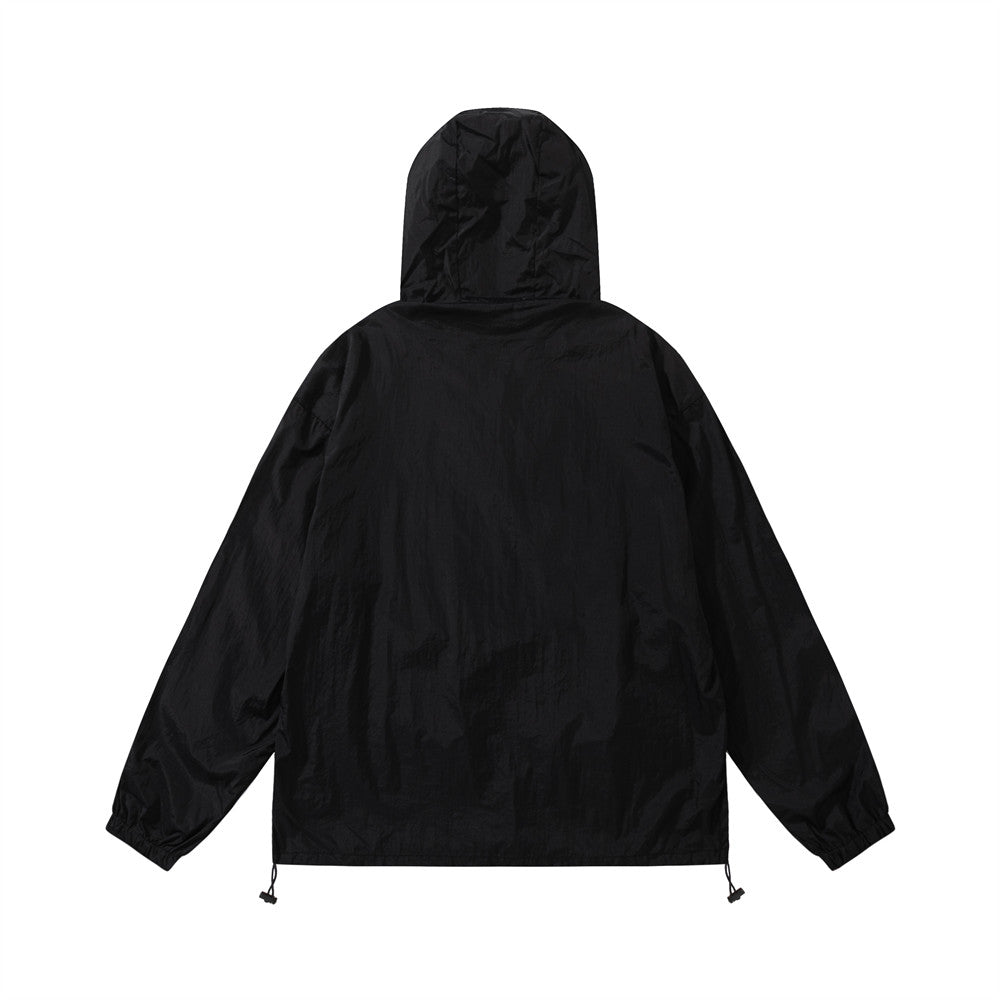 Spring And Autumn Lightweight Quick-drying Hooded Jacket For Men