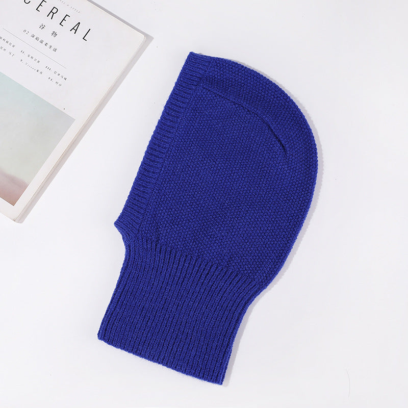 Lovers' Hat Scarf Integrated Windproof Pullover