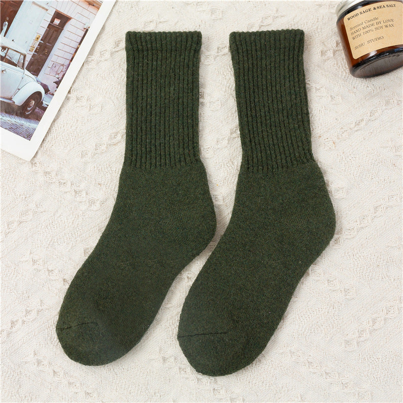 Men's And Women's Fashion Padded Warm Thick Socks
