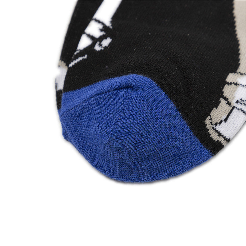Mid-calf Socks Star Personality Flat Sock