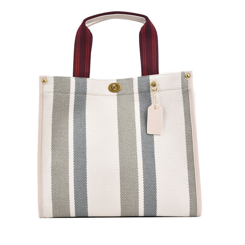 Ny Fashion Bærbar Tote Populær Stor Og Lille Retro Skuldertaske