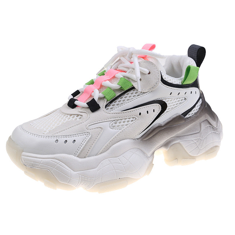 Daddy Shoes Women's Thick-soled Sneakers Net Celebrity Trendy Casual Shoes