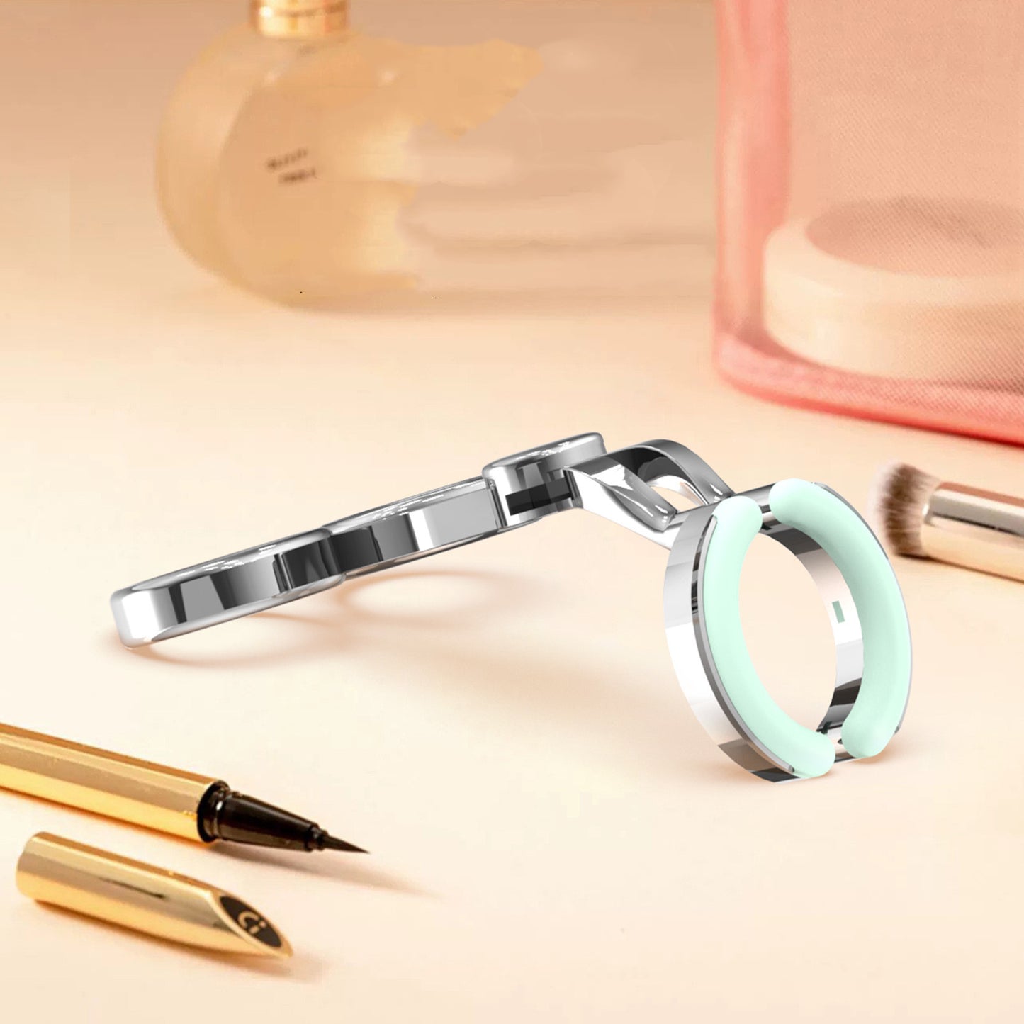 Model Wear Cosmetic Contact Lenses Aid Pick Tweezers New Tool Portable