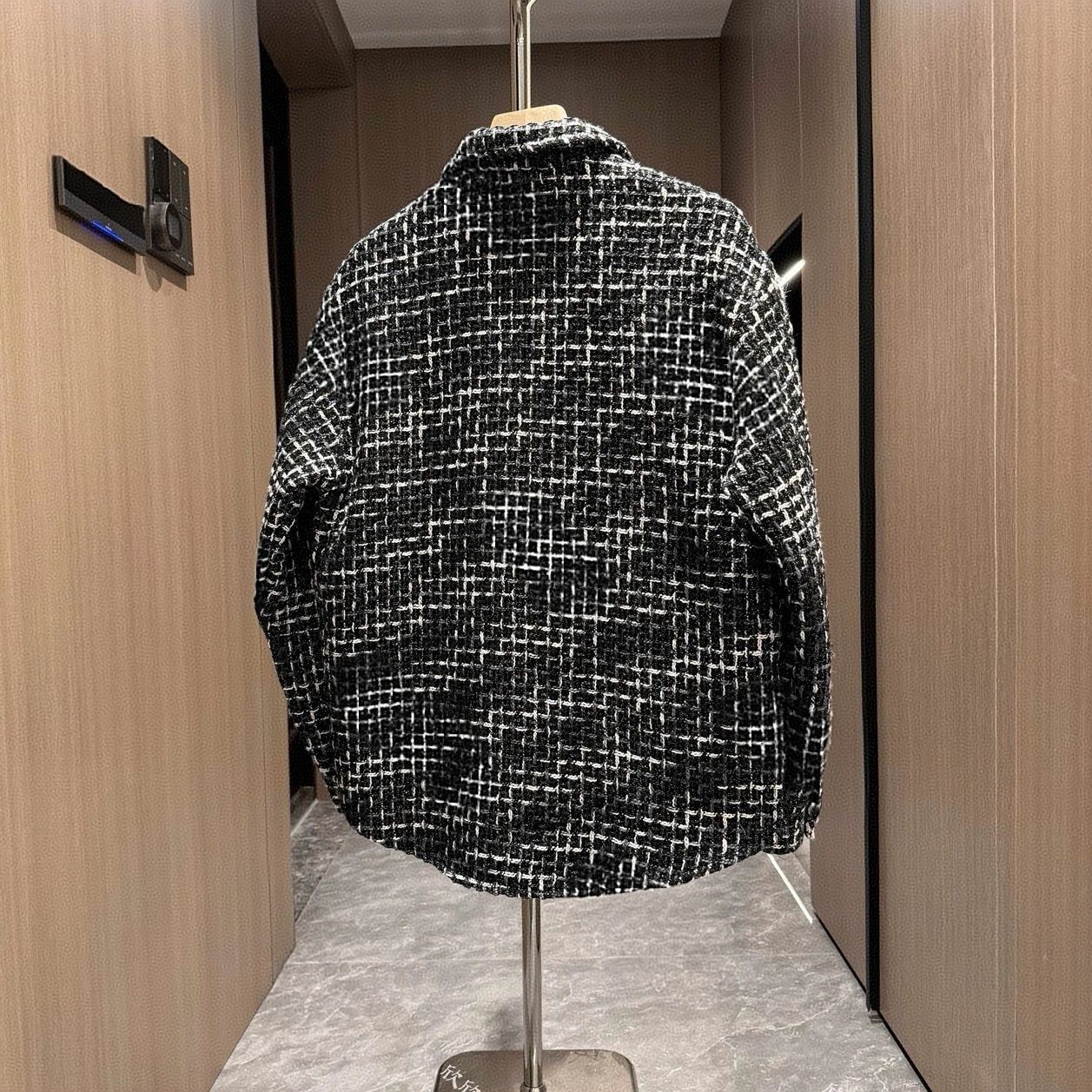 Male Loose Fit Versatile Retro Chunky-knit Jacket