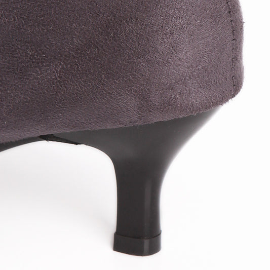 Knight Boots Sweet Suede Over The Knee Plus Size