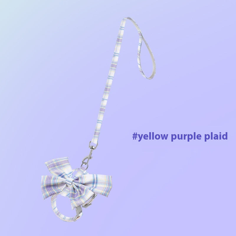 Bow I-shaped JK Pet Hand Holding Rope