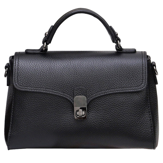 First Layer Cowhide Casual Handheld Versatile Crossbody Bag