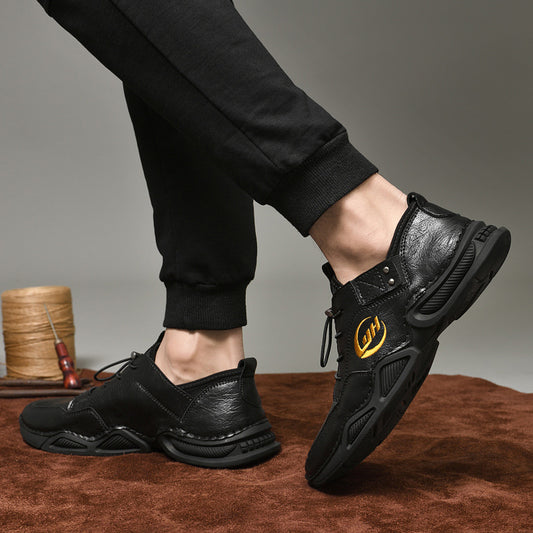 Breathable Fashion Casual Leather Shoes