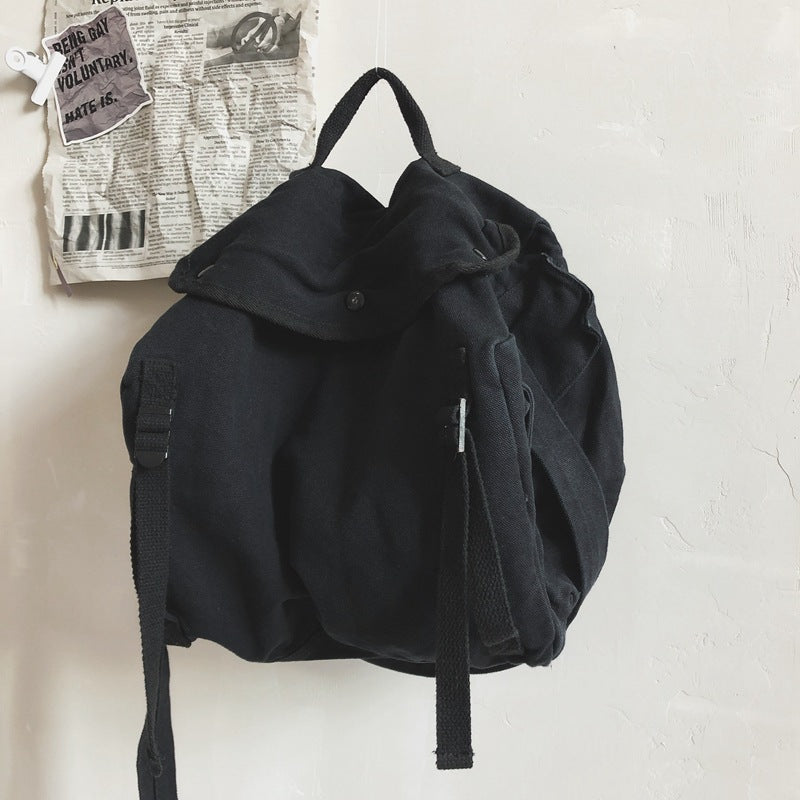 Kunstnerisk Youth Messenger Taske Skuldertaske Kvinders Plisserede Stil Koreansk Stil