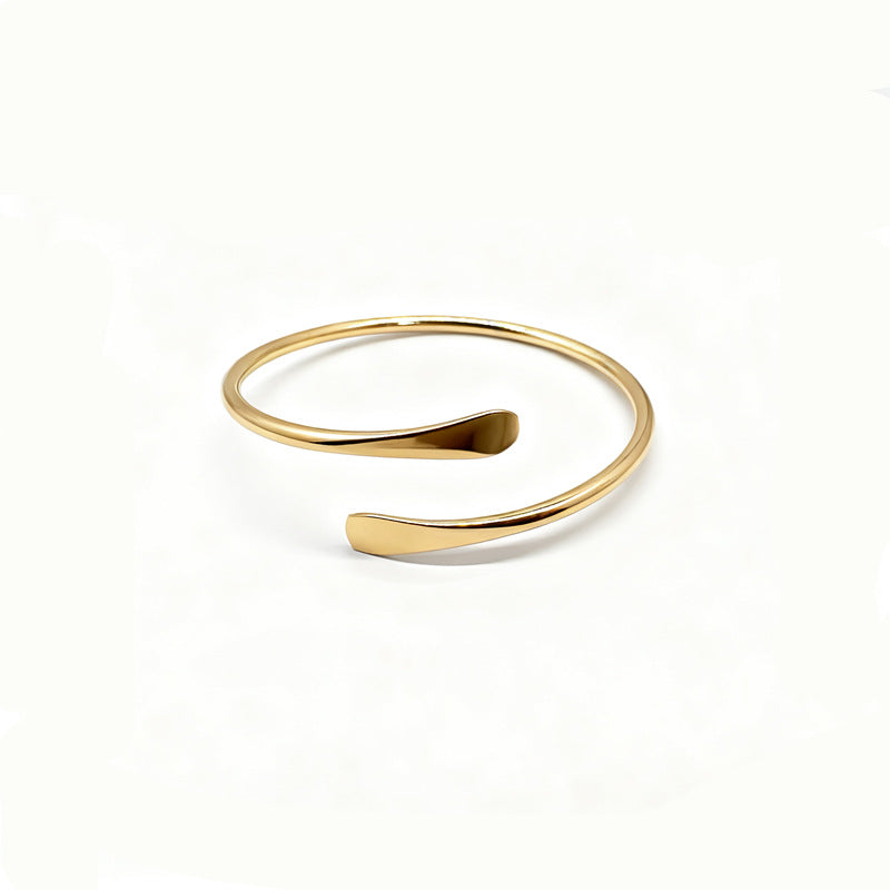 Edgy Punk-style Cross-border Bangle Bracelet From Europe And The US