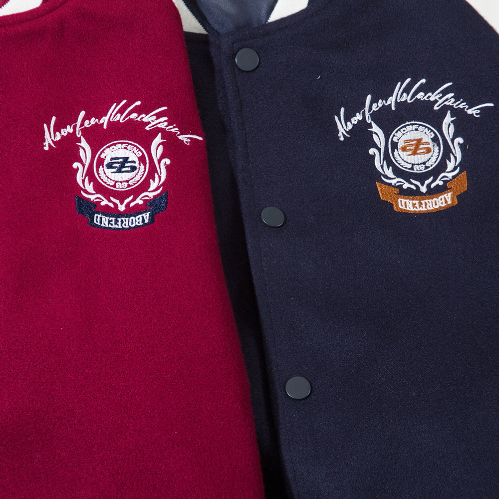 Fashion Personality Baseball Jacket Men
