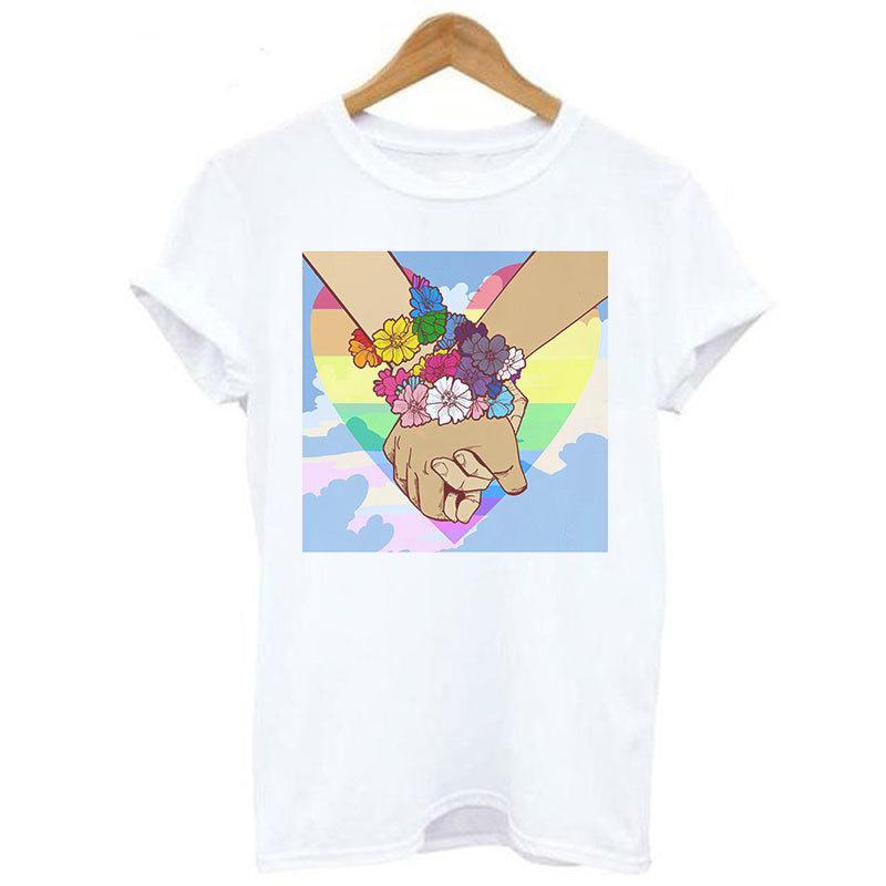 Personality Transgender Gay Print T-Shirt