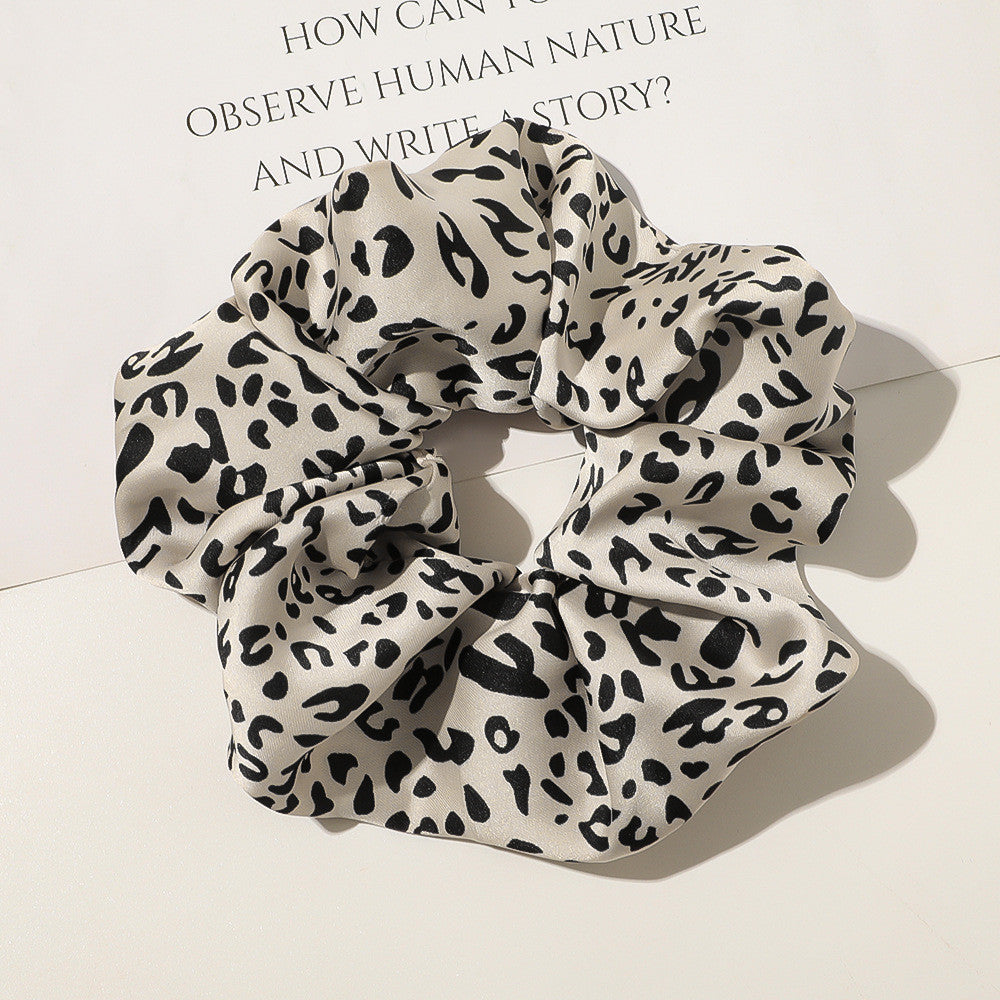 Large Intestine Circle Satin Rope Hair Accessory