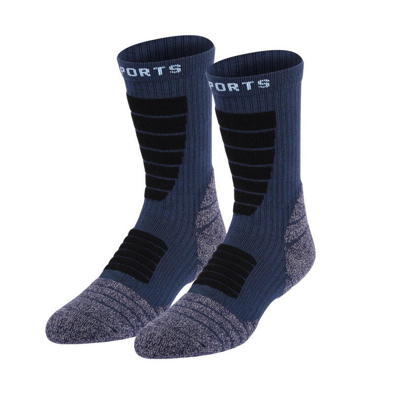 Men's And Women's Fashion Antibacterial Thickened Warm Wool Socks