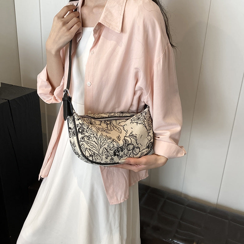 Sommer Populær All-match Crossbody Taske Mode