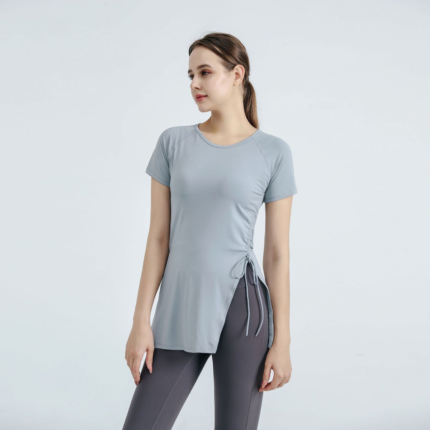 Short Sleeve Loose Quick-drying Women's Running Exercise T-shirt