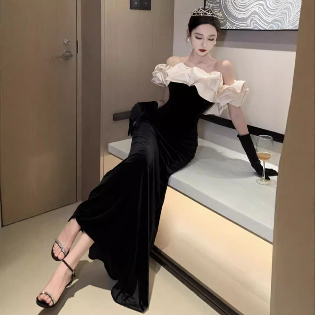 Long Mermaid Gown For Socialite Hosts