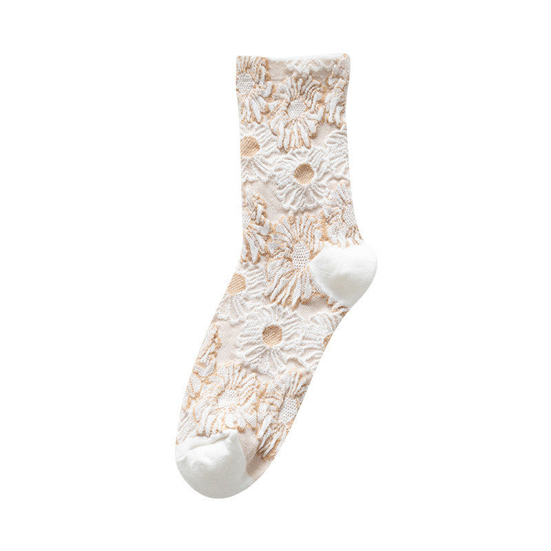 Women's Cotton Cute Japanese Bear Stockings