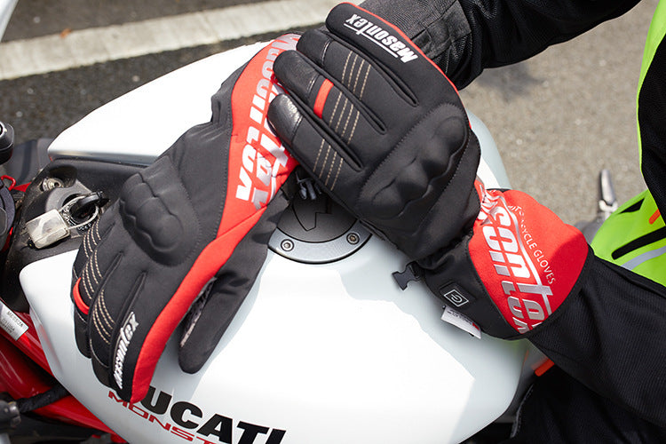 Electric Heating Touch Screen Gloves For Outdoor Skiing