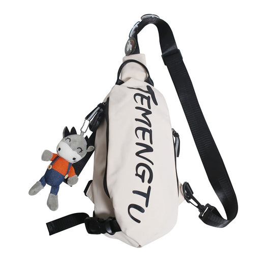Herre afslappet mode sport skuldertaske/brysttaske