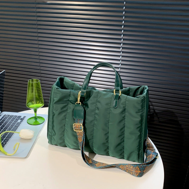 Damemode-pendlertaske med stor kapacitet