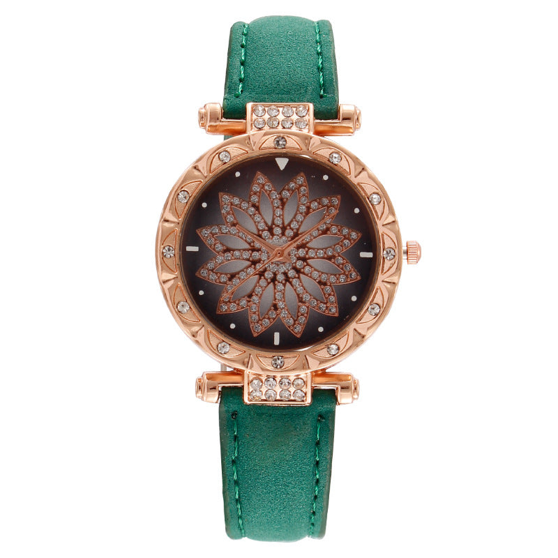 Stars To Run Women's Watch Female Skin Belt Quartz Fashion Watch