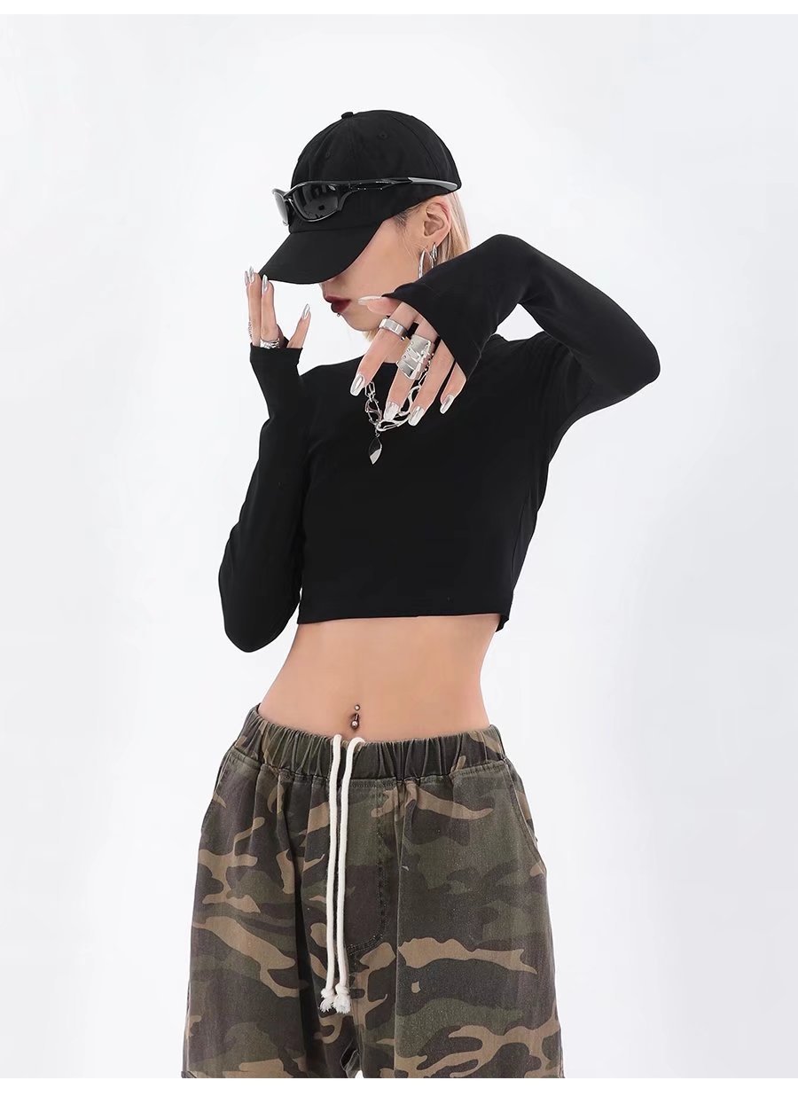 Loose Casual Teenagers Straight Wide Leg Pants