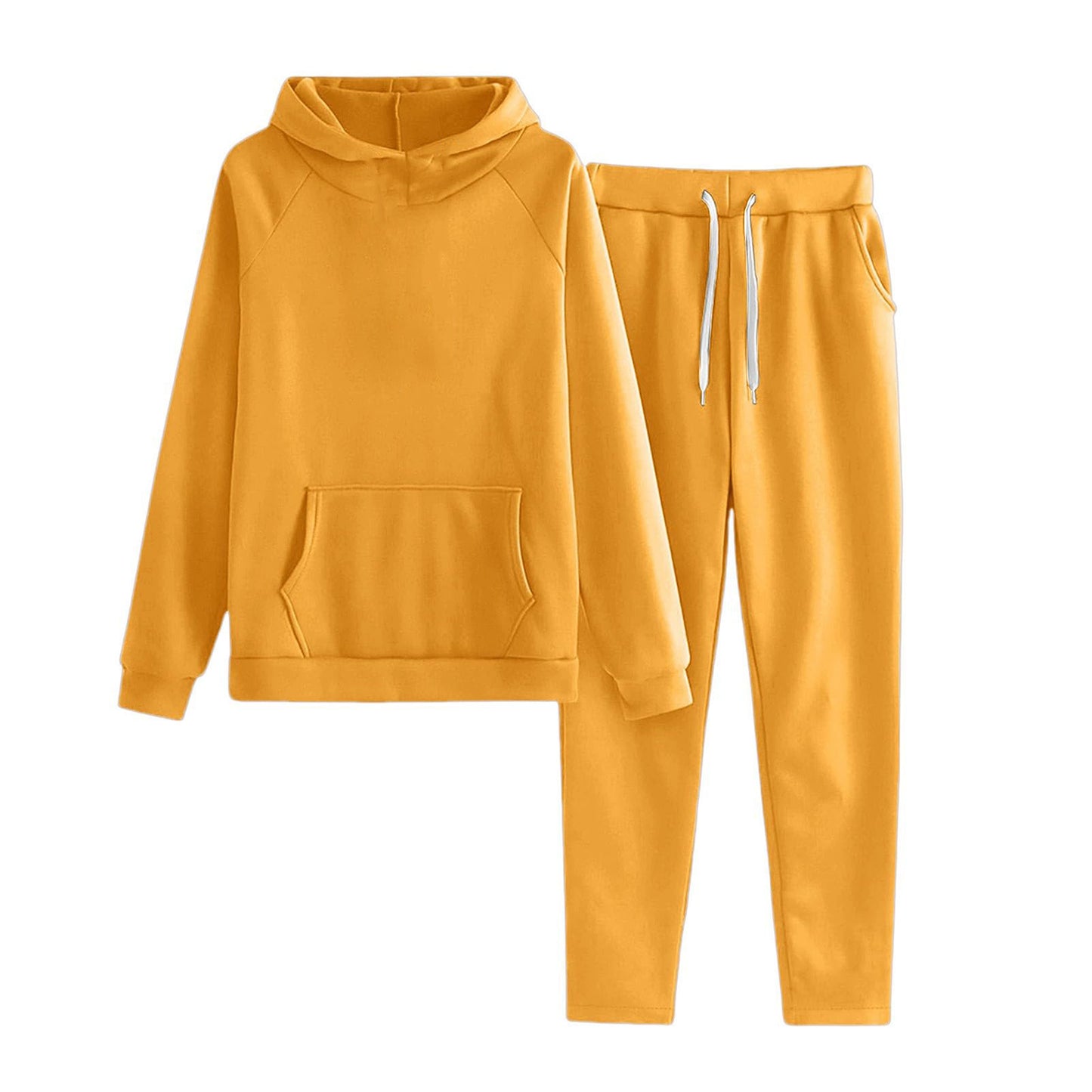 Unisex Hoodie And Sweatpants Twopiece Set
