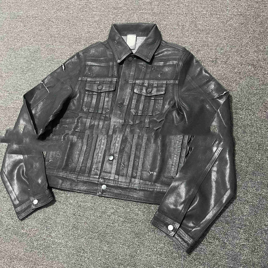 Denim Coat Archive Short Slim Jacket
