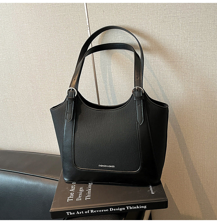 Womens Retro Commuter Tote Shoulder Bag