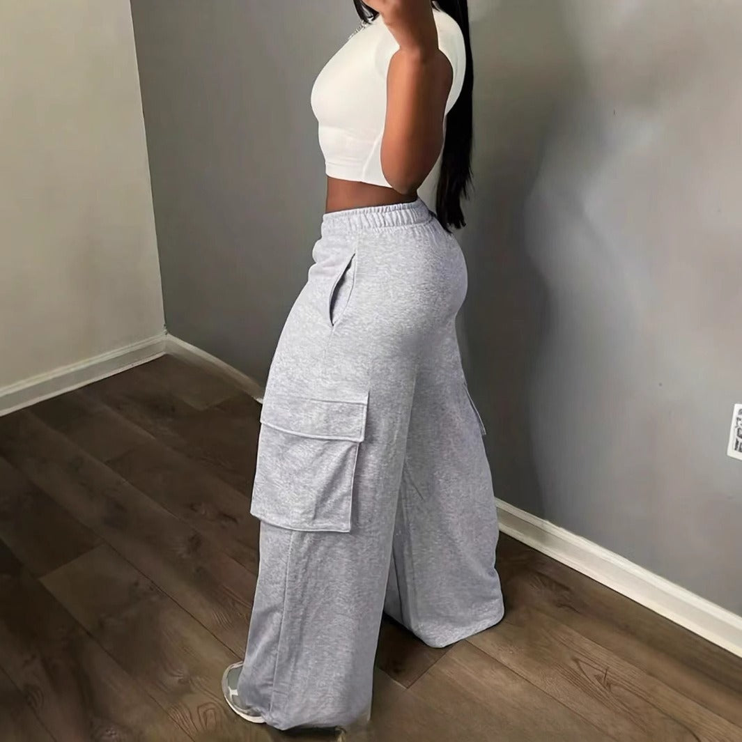 Amazon Workwear Straight-leg High-waist Casual Trousers