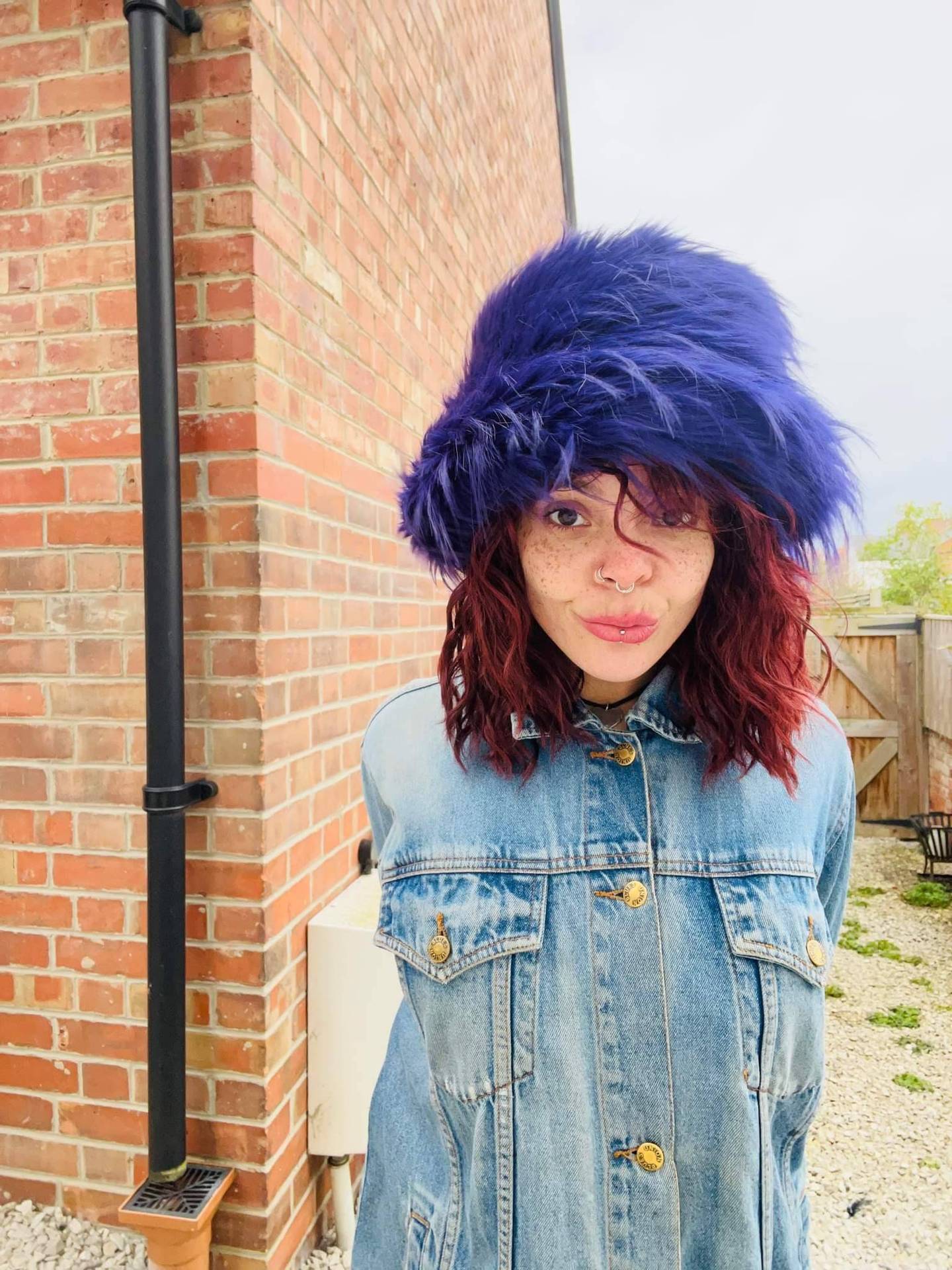 New Style Women's Big Head And Small Hat