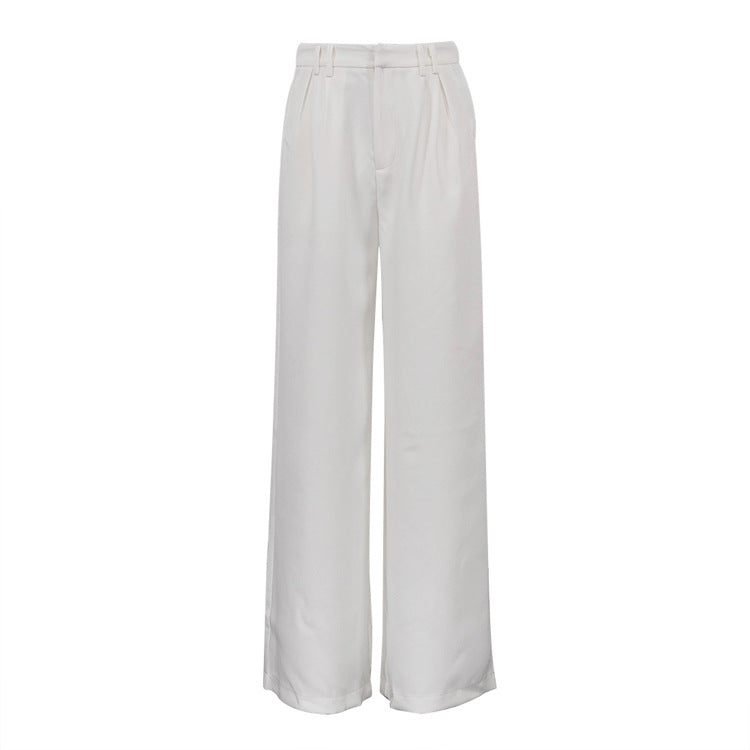 High Waist Loose Wide Leg Casual Pants