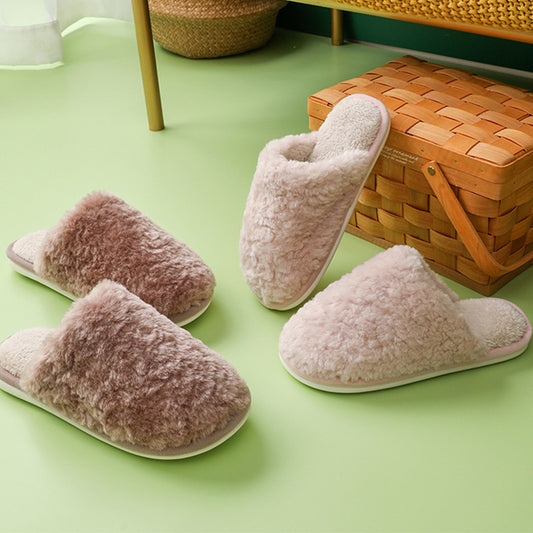 Cotton-padded Slippers For Home Use To Keep Warm