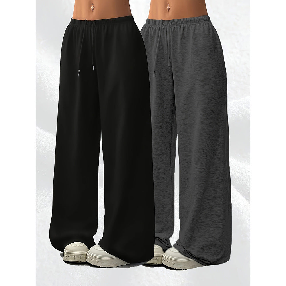 Loose, Casual Wide-leg Pants That Create A Slimming Look