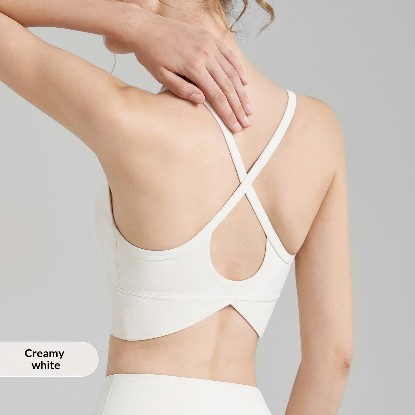 Drip Back Beauty Sports Fixed Cup Anti-shock Thin Strap Yoga Top