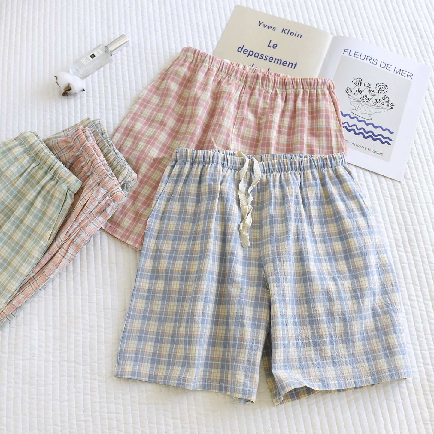 Leisure Home New Washed Cotton Women's Shorts