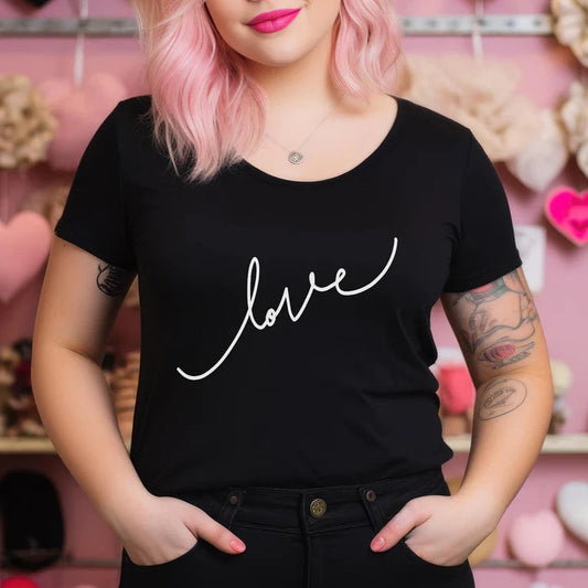Europæisk og Amerikansk Digitalprint Afslappet Rundhals Kortærmet T-shirt