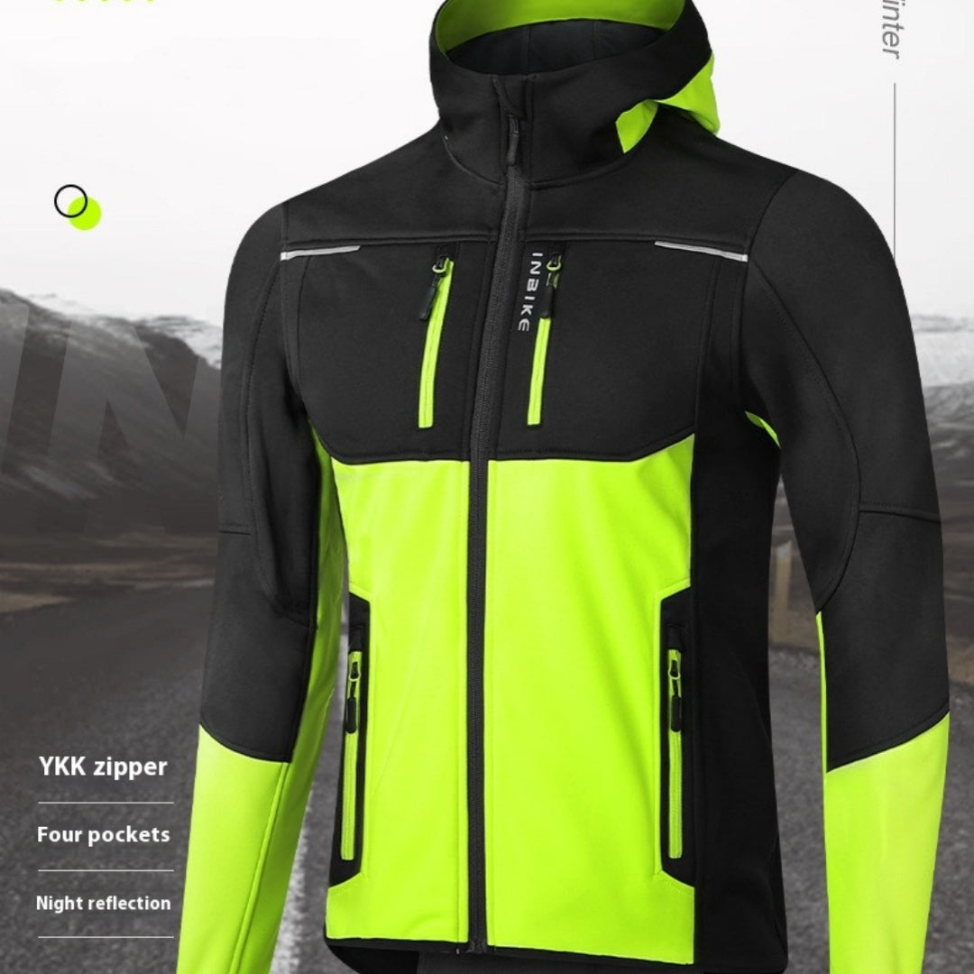 Fashion Riding Windproof Warm Men's Jacket