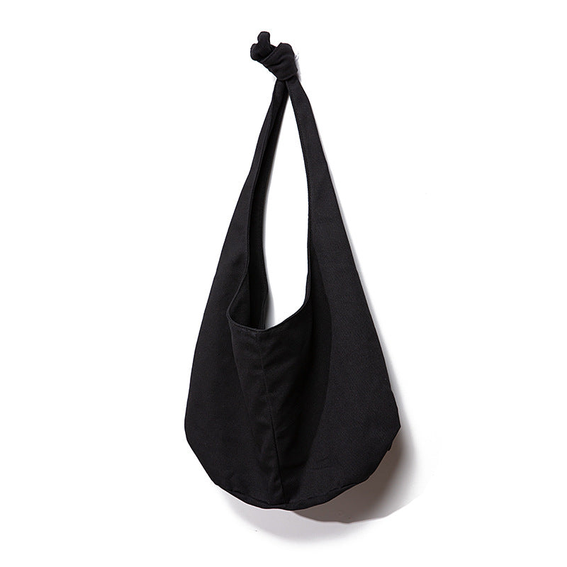 Ladies One Shoulder Handbag Cotton Linen Canvas Jacquard Bag