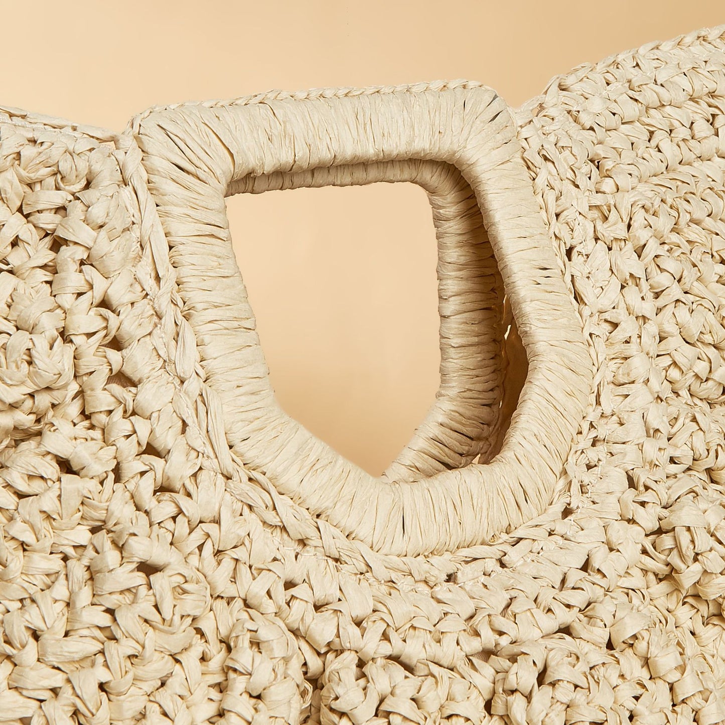 Women's Fashion Casual Vintage Hand-carried Straw Bag
