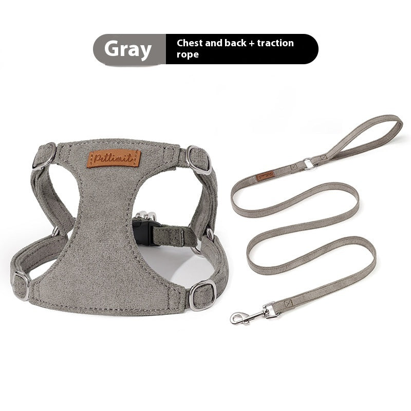 Puppy Hand Holding Rope Vest Dog Walking