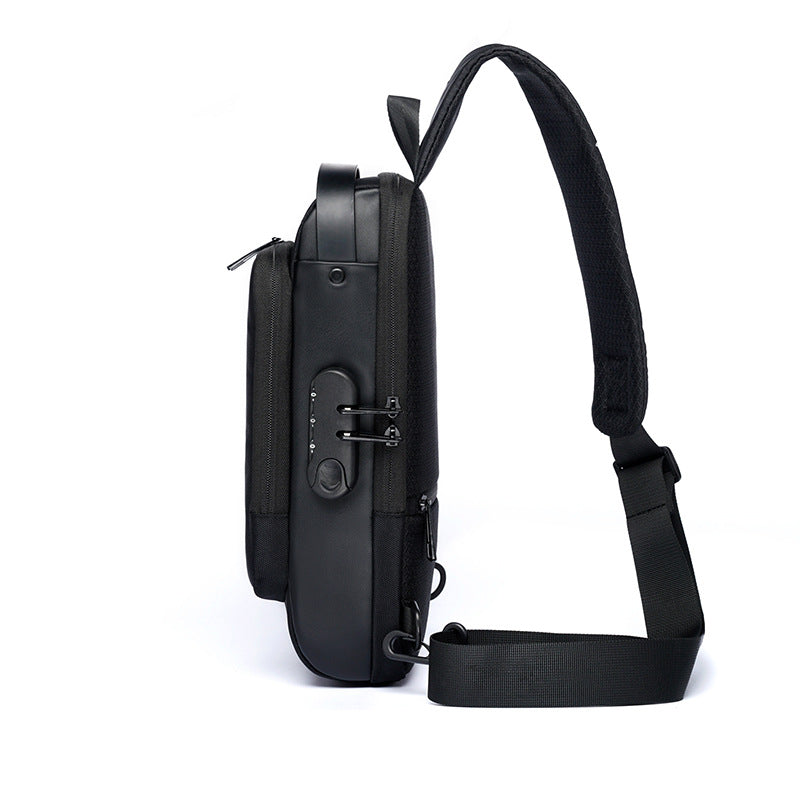 Men's Fashion Casual Large Capacity Shoulder Chest Bag
