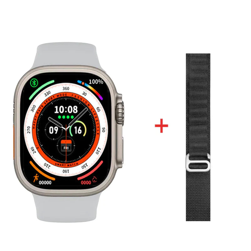 49Mm Ultra Series 8 NFC Smart Watch Bluetooth Call Waterproof Wireless Charging 2.02 Inch HD Sports Smartwatch for Men Women