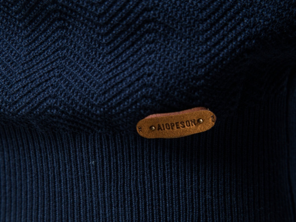 New Men's Solid Color Raglan Sleeve Sweater Casual Men's